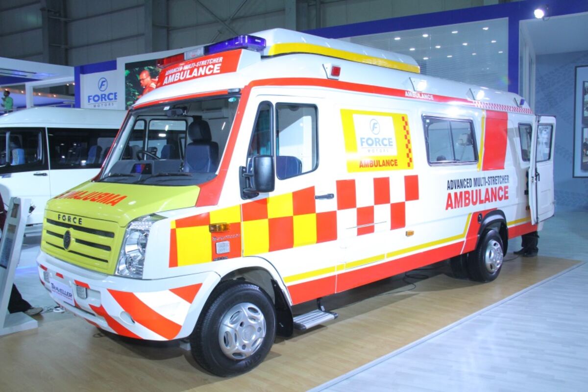 Well equipped ambulance fleet in Ghaziabad